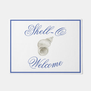 Beach/Coastal sea shell Doormat