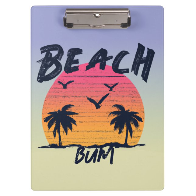 Beach/coastal/tropical/Hawaiian Clipboard (Front)