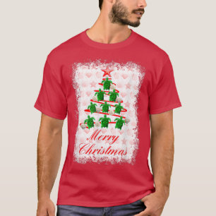 Beach Coastal Xmas Merry Christmas T-Shirt