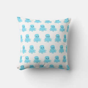 Beach Collection: Octopus Throw Pillow