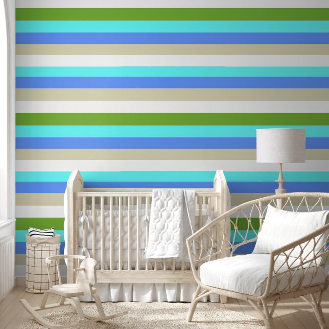 Beach colour stripes of Sint Maarten  Wallpaper (Kids)