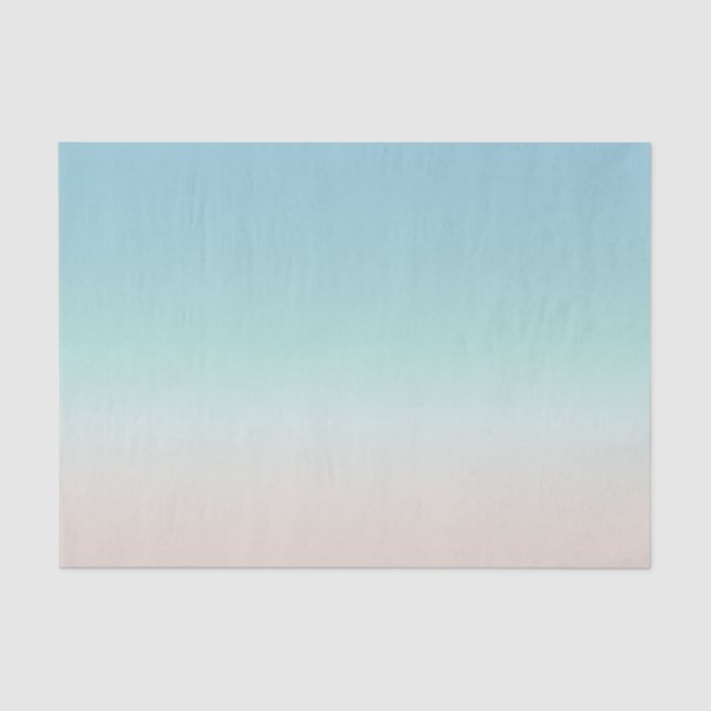 Beach Colours Gradient Tissue Paper (Front)