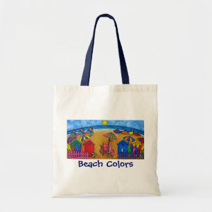 Beach Colours Painting by Lisa Lorenz Tote Bag