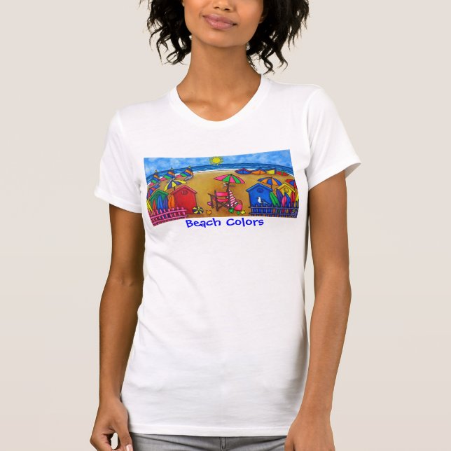Beach Colours Tank Top (Front)