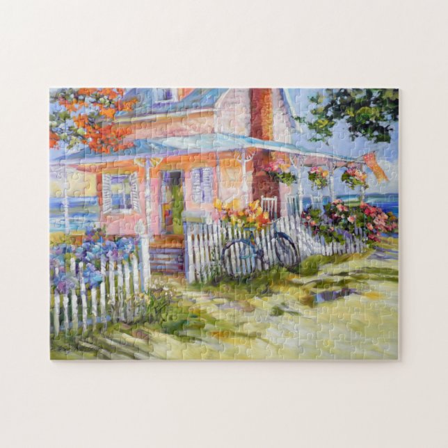 Beach Cottage Dream Jigsaw Puzzle (Horizontal)