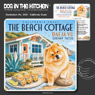 BEACH COTTAGE Shrimp Tacos Art Muse Recipe -Chow Card