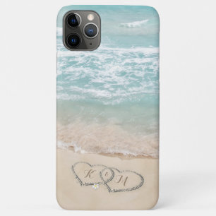 Beach Couples Initials Case-Mate iPhone Case