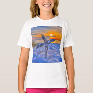 Beach cross coffee mug T-Shirt