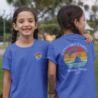 Beach Cruise Family Reunion Matching Personalised 