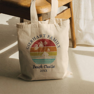 Beach Cruise Family Reunion Mum Matching Tote Bag