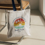 Beach Cruise Family Vacation Matching Tote Bag<br><div class="desc">Going on a family cruise vacation? Customise these camping retro designs for the whole family by adding your family name or custom text, and year of the adventure. I hope it’s not just about the cool design that caught your eye but the fact you’ll never find it in a department...</div>