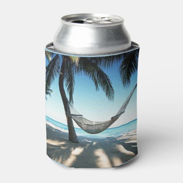 Beach Custom Can Cooler (Can Front)