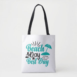 Beach Day Best Day-68634 Tote Bag