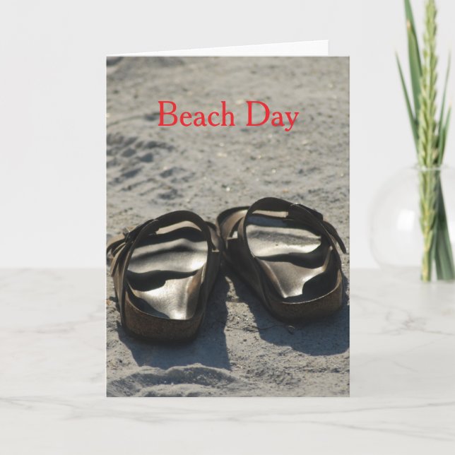 Beach Day Card (Front)