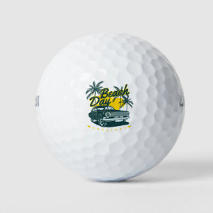 Beach Day Golf Balls
