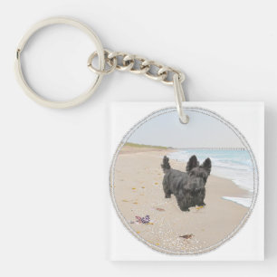 Beach Day Key Ring