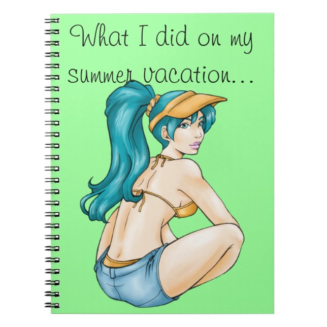 Beach Day - Notebook (Front)