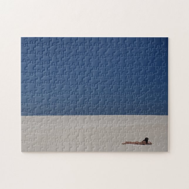 Beach Day-  Portugal  Jigsaw Puzzle (Horizontal)