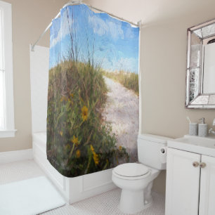 Beach Day Shower Curtain