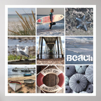 Beach Days Poster