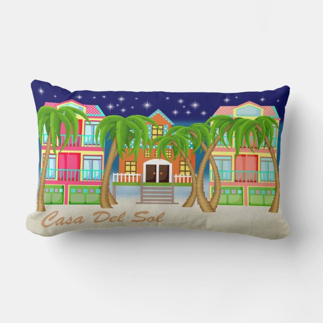Beach Decor Pillow - SRF (Front)