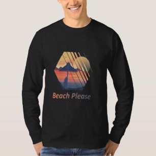 Beach Design For Men Women Summer Breaks Aloha Bea T-Shirt