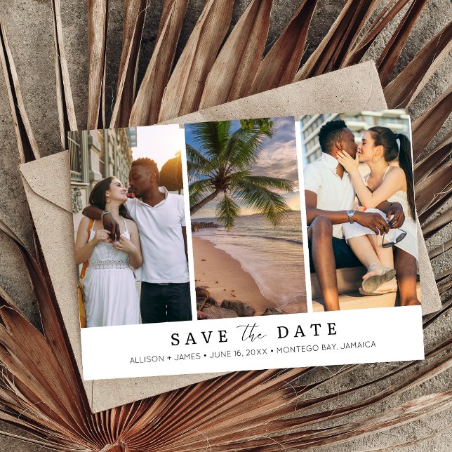 Beach Destination Wedding Photo Save The Date (Creator Uploaded)