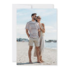Beach Destination Wedding Photo Save the Date