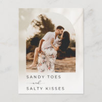 Beach Destination Wedding Save the Date