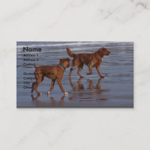 Beach Dogs Business Card