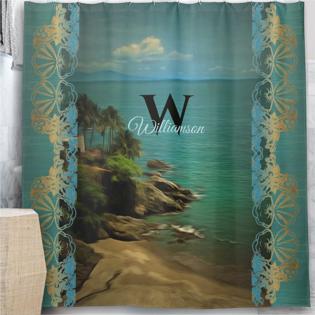 Beach Dream 0026 Shower Curtain (Creator Uploaded)