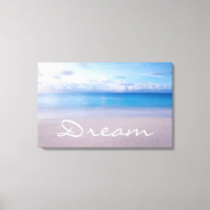 Beach Dream Wall Canvas Print