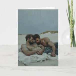 Beach Dunes Embrace Card