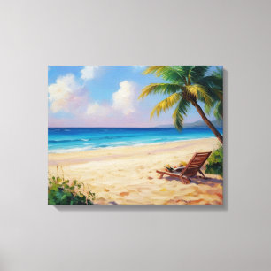 Beach Escape Canvas Print