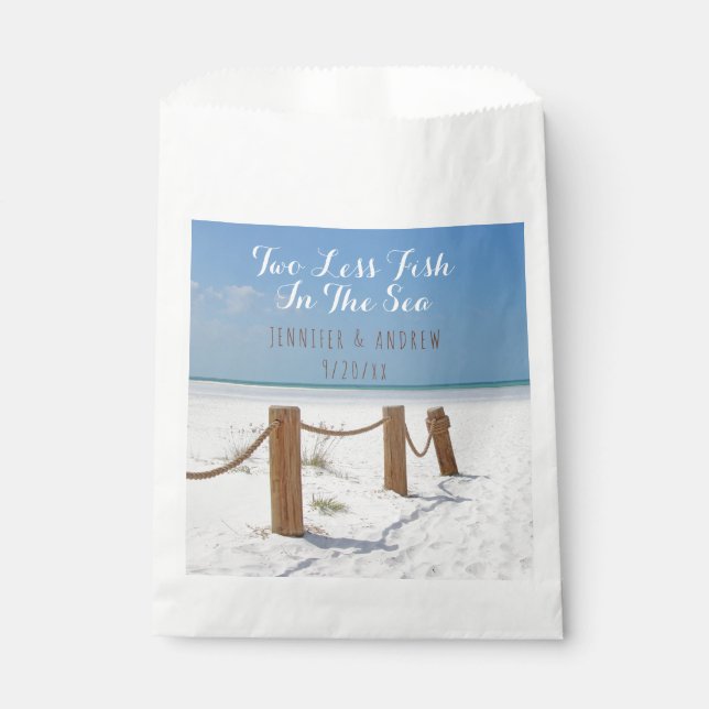 Beach Favour Bags (Front)