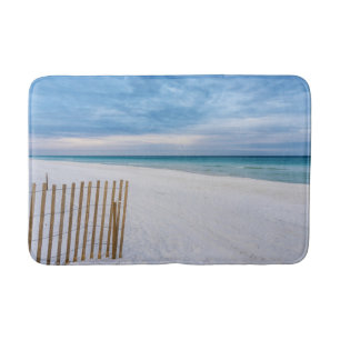 Beach Fence Morning Destin Florida Bath Mats