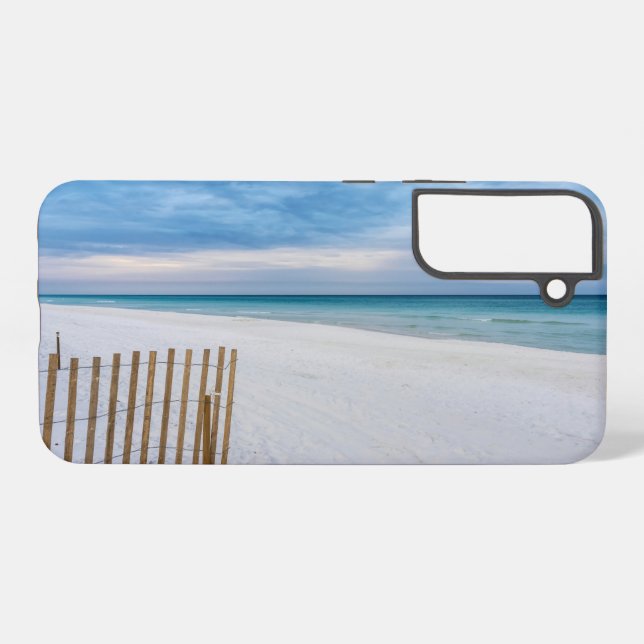 Beach Fence Morning Destin Florida Samsung Case (Back Horizontal)