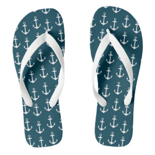 Beach flip flop anchor pattern