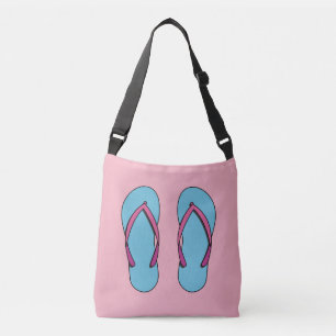 Beach Flip Flops Crossbody Bag