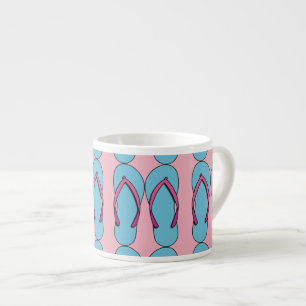Beach Flip Flops Espresso Cup