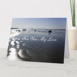 Beach For Love Birthday Card
