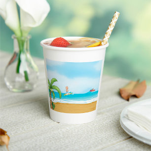 Beach Fun  Paper Cups