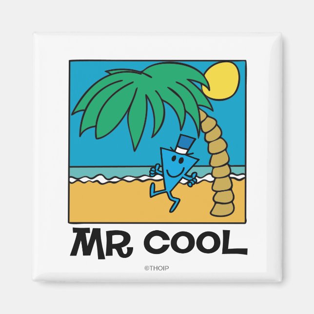 Beach Fun With Mr. Cool Magnet (Front)