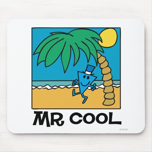 Beach Fun With Mr. Cool Mouse Pad (Front)