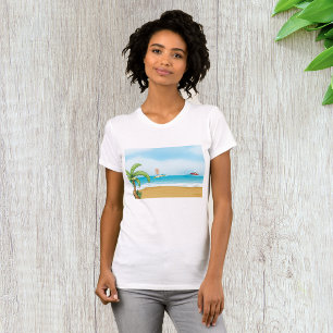 Beach Fun Womens T-Shirt