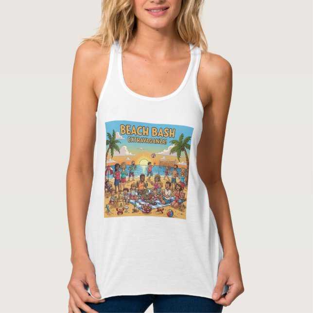 Beach Gathering Singlet (Front)