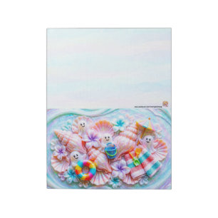 Beach Ghost Summerween Notepad