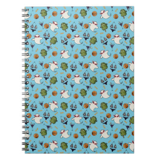 Beach Ghosts Spiral Notebook