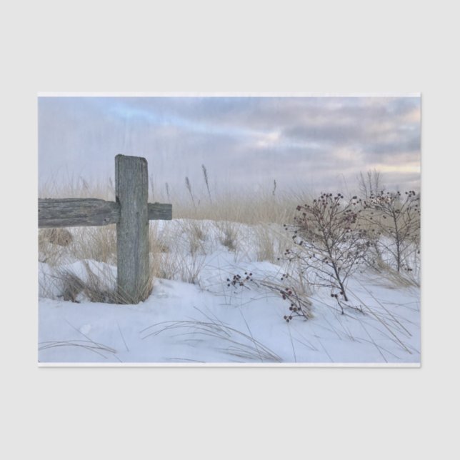 Beach Gift Wrap Tissue Paper (Front)