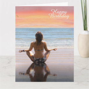 Beach Girl Card